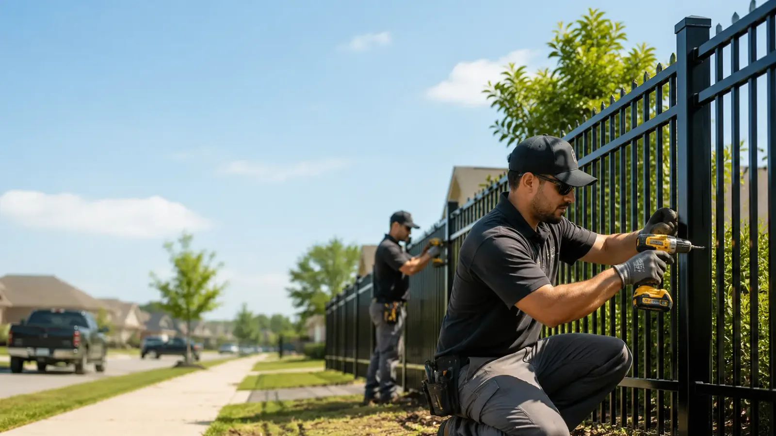 Metal Fence Installation in Goodwin, AR